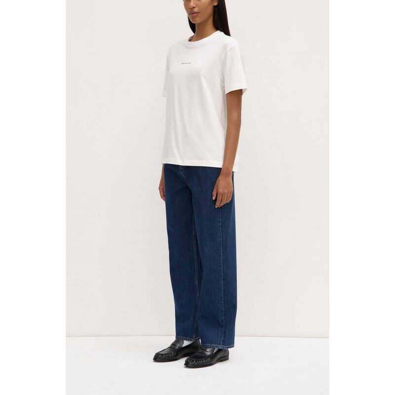 Assembly Label Womens Atelier Logo Tee Antique White image number 3